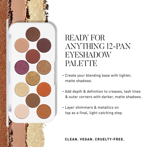 Morphe Other - Morphe 2 Ready For Anything Eyeshadow Palette and ColourPop Morphe Liner Bundle